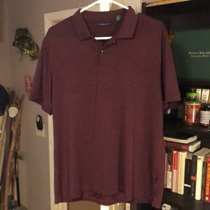 Perry Ellis Dark Red Polo